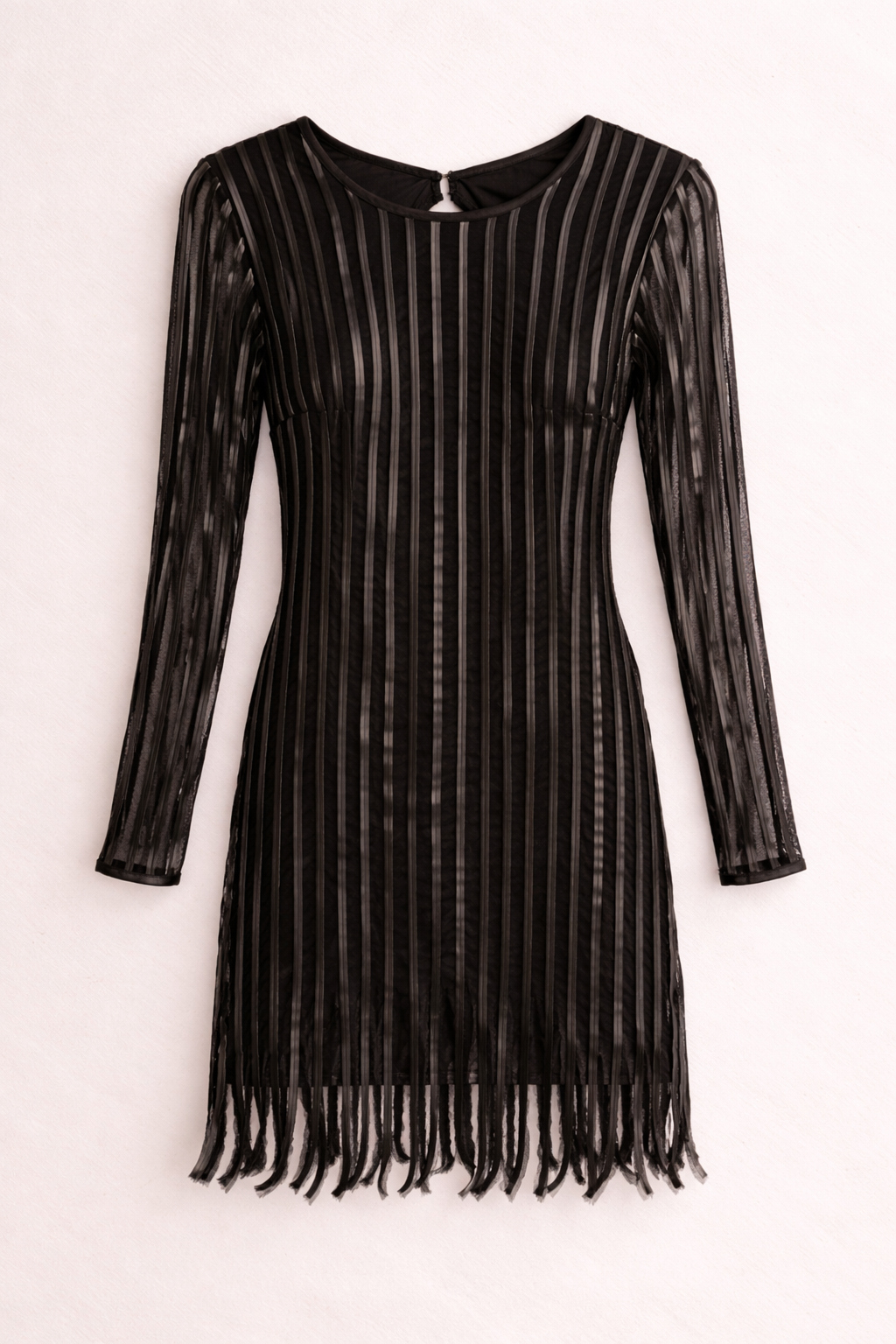 dress with leather straps ASTR the Label | Lezith Faux Leather Maxi Dress in Black