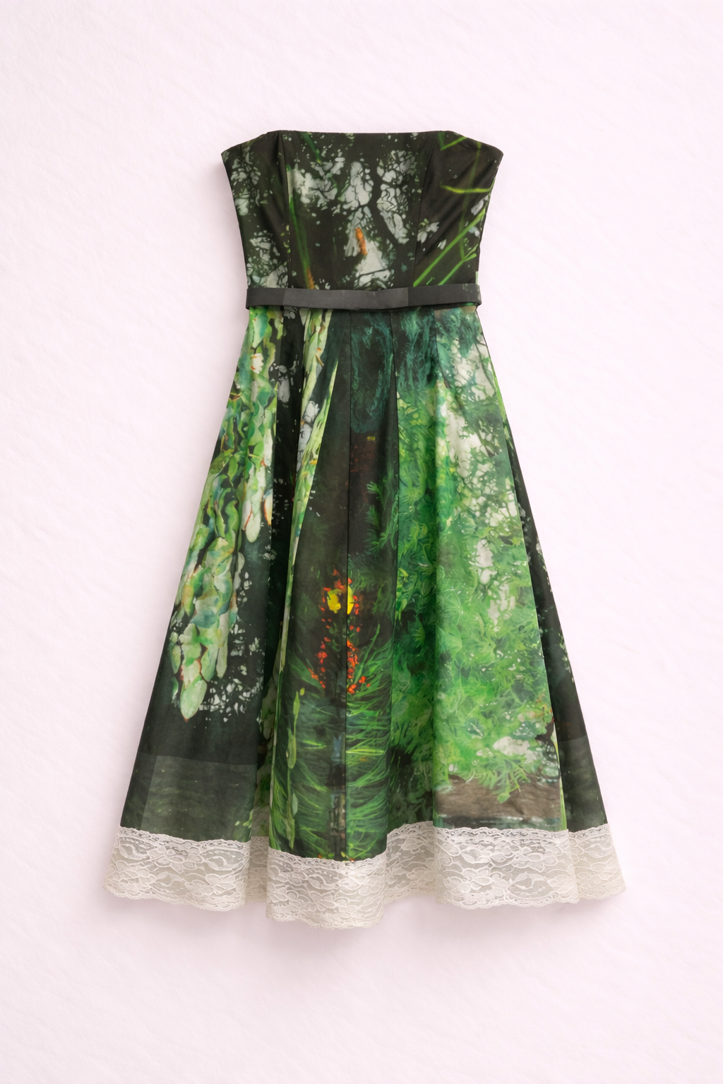 YIGAL OZERY X GALIT LEVI - STRAPLESS NATURE DRESS
