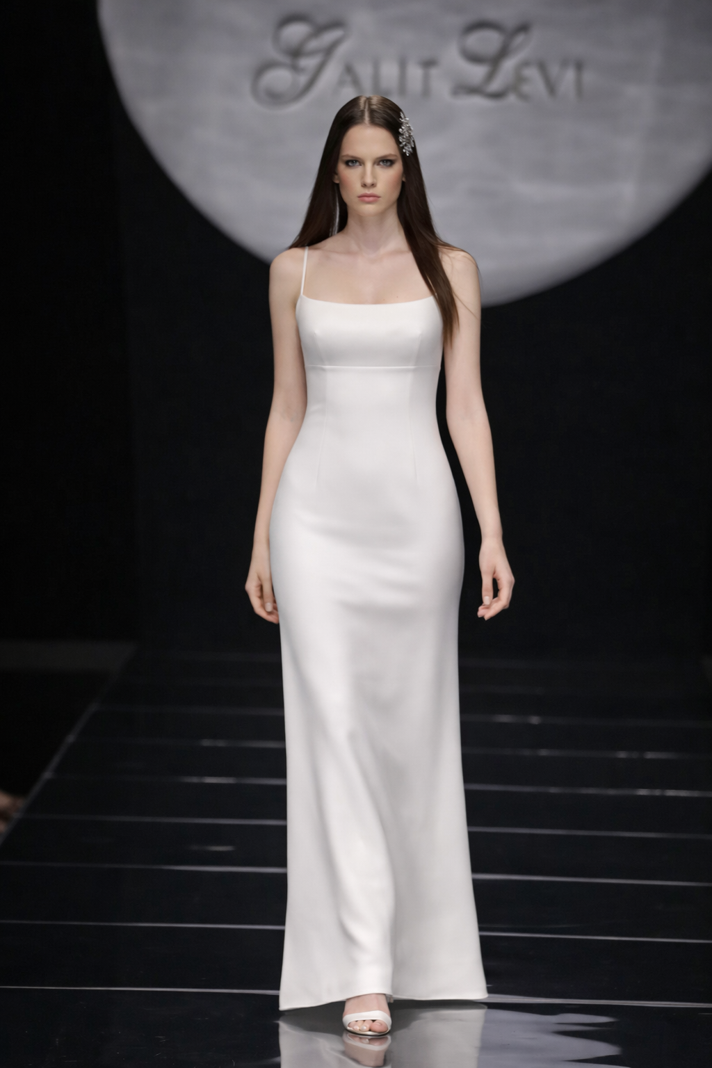 RARE 1996 MINIMALIST BRIDAL GOWN