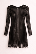 LEATHER VIBE STRAPS DRESS