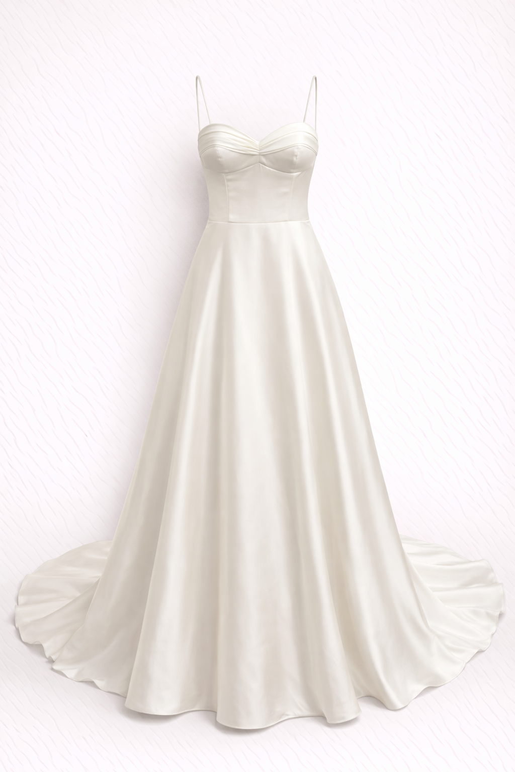 SILK TAFFTA A LINE DRESS