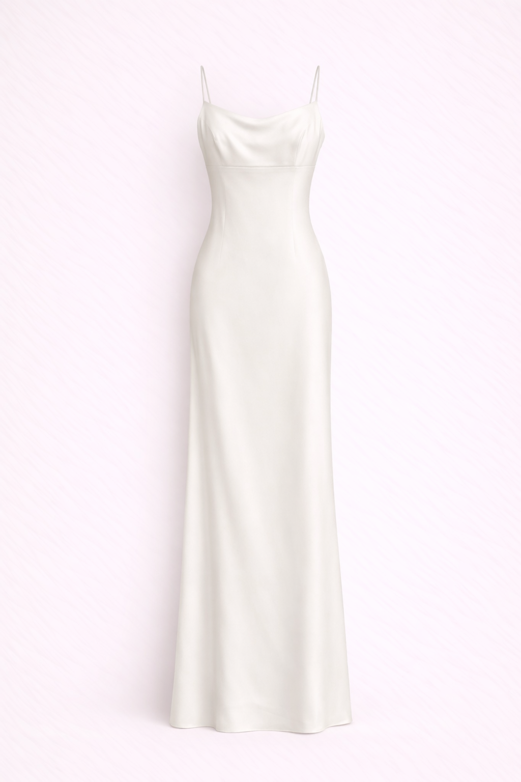 RARE 1996 MINIMALIST BRIDAL GOWN