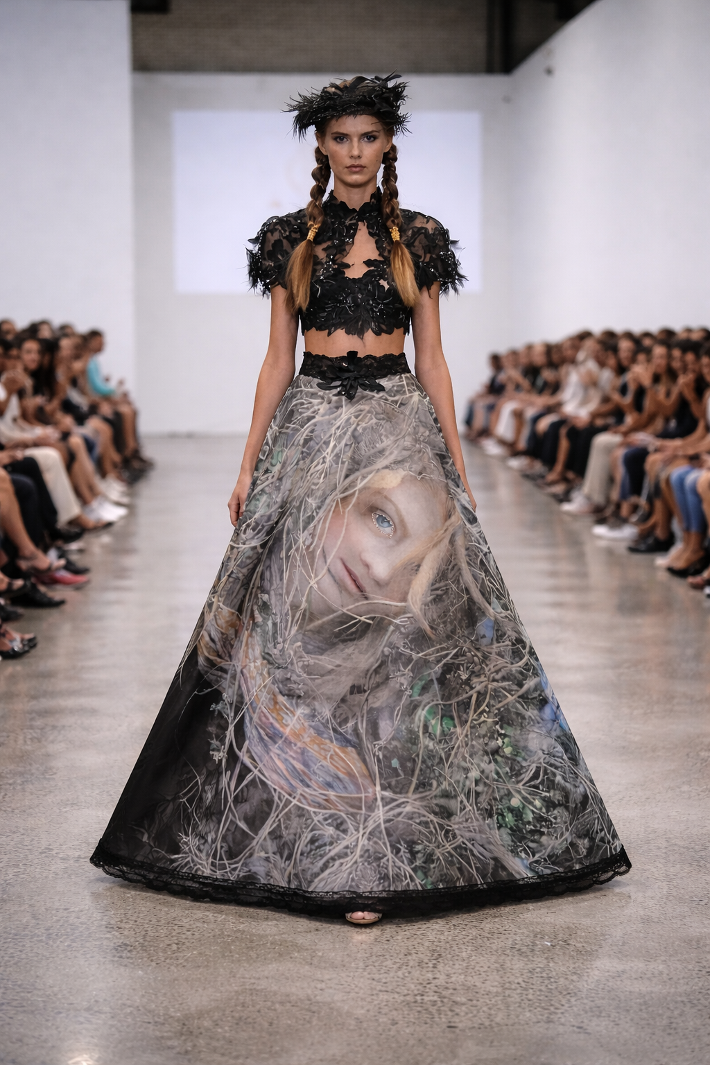 YIGAL OZERY X GALIT LEVI - THE FOREST FAIRY SKIRT