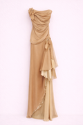 STRAPLESS BOW GOWN