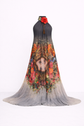 YIGAL OZERY X GALIT LEVI - THE FLOWERS FACE DRESS