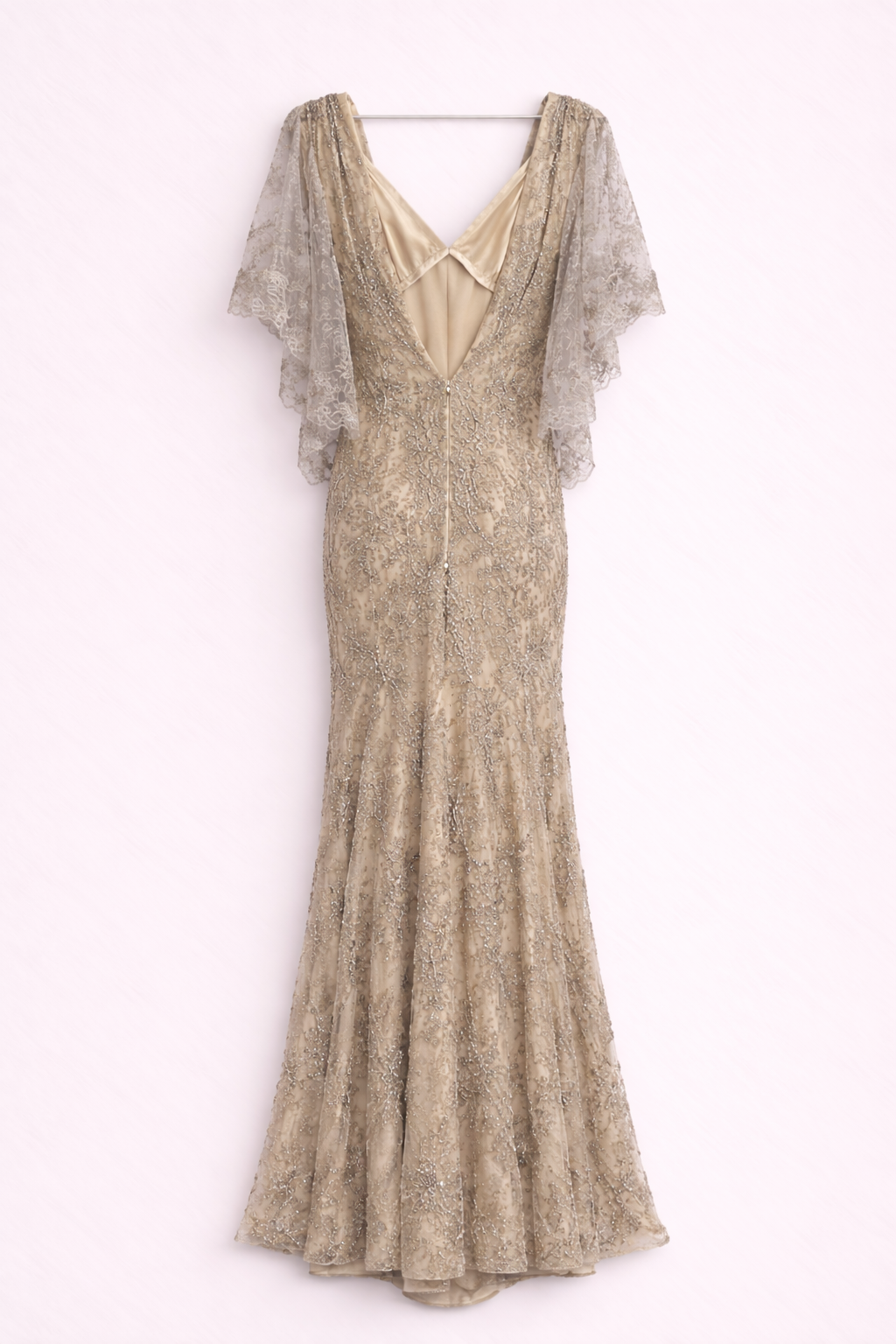 GODDEST SLEEVES GOWN