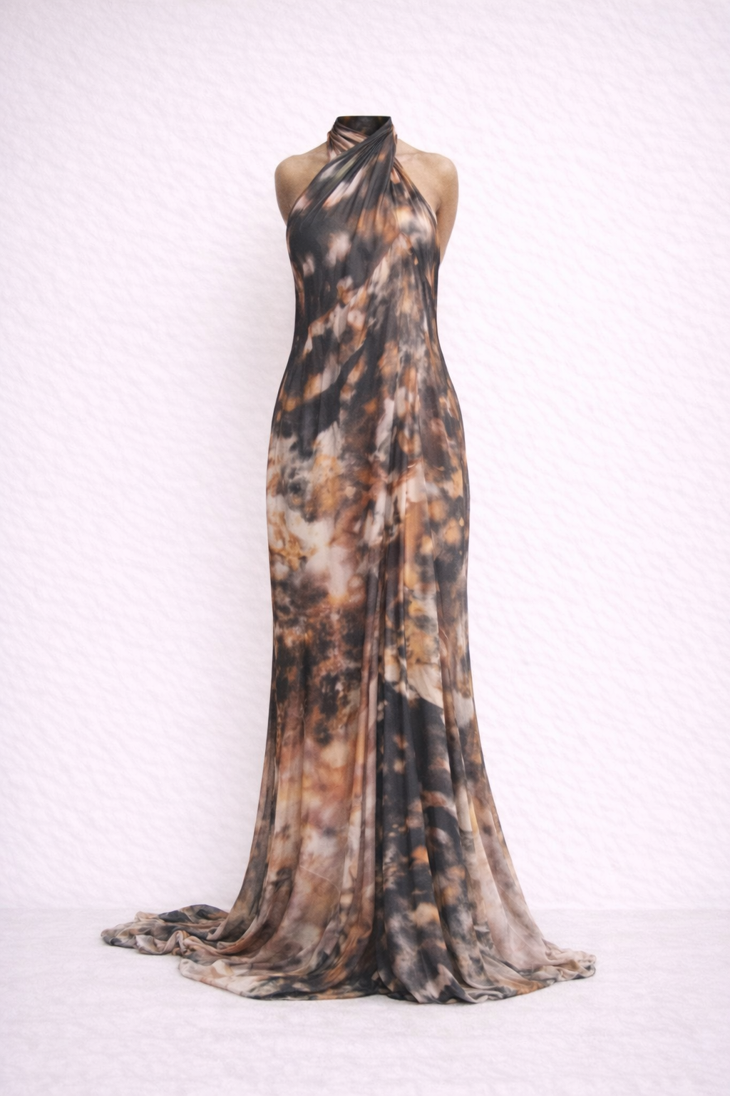 YIGAL OZERY X GALIT LEVI - THE HALTER FACE DRESS