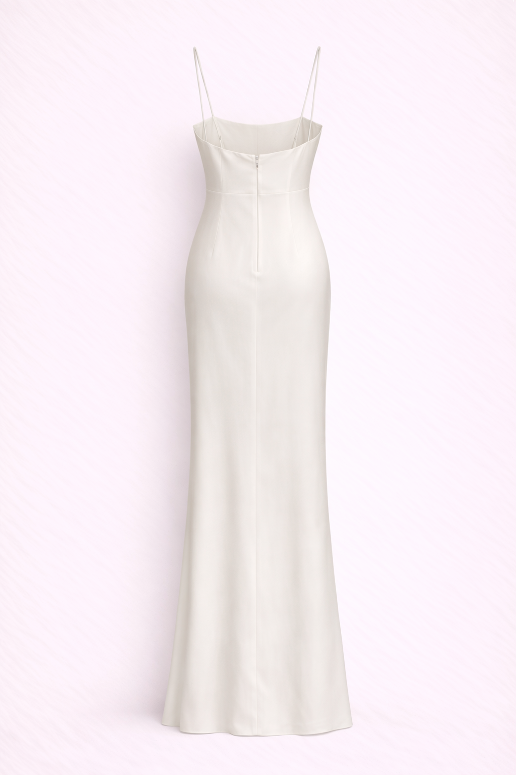 RARE 1996 MINIMALIST BRIDAL GOWN
